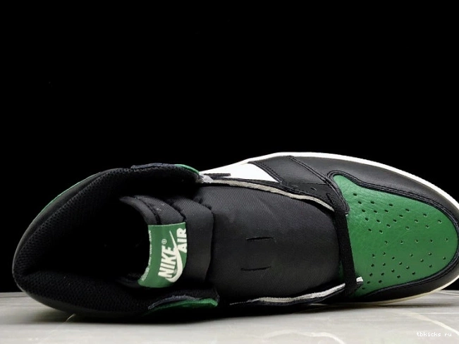 Cheap TB Pine NRG High Air 1 555088-302 Sail-Black Jordan Green OG 0723